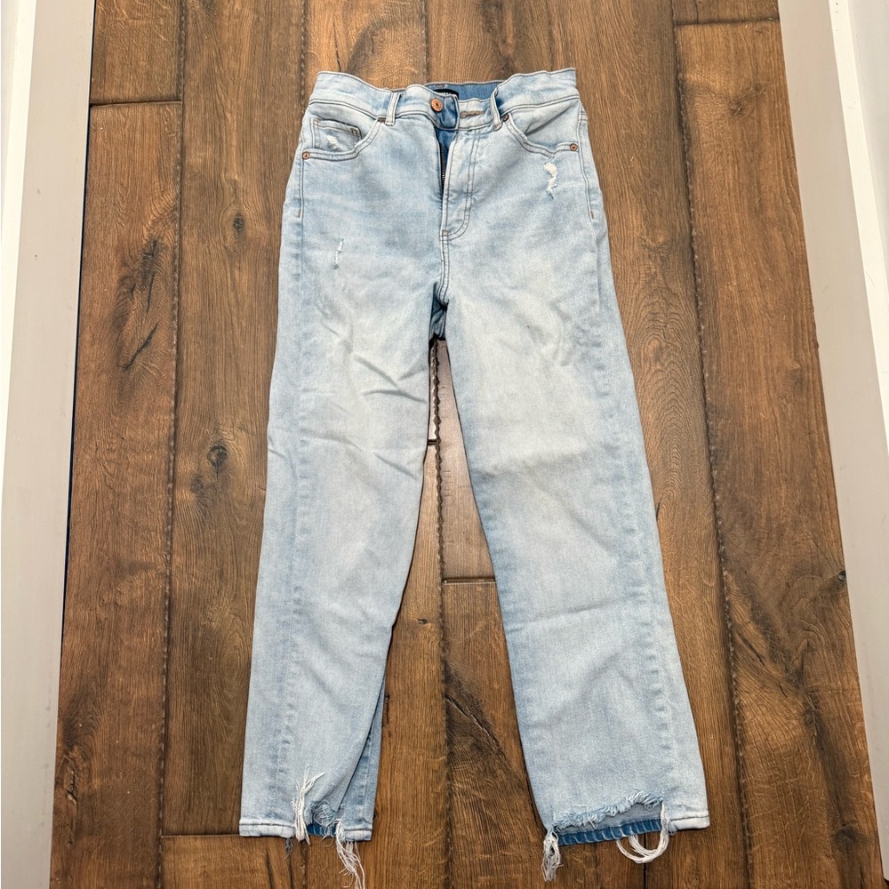 Express Super High Rise Straight Jean